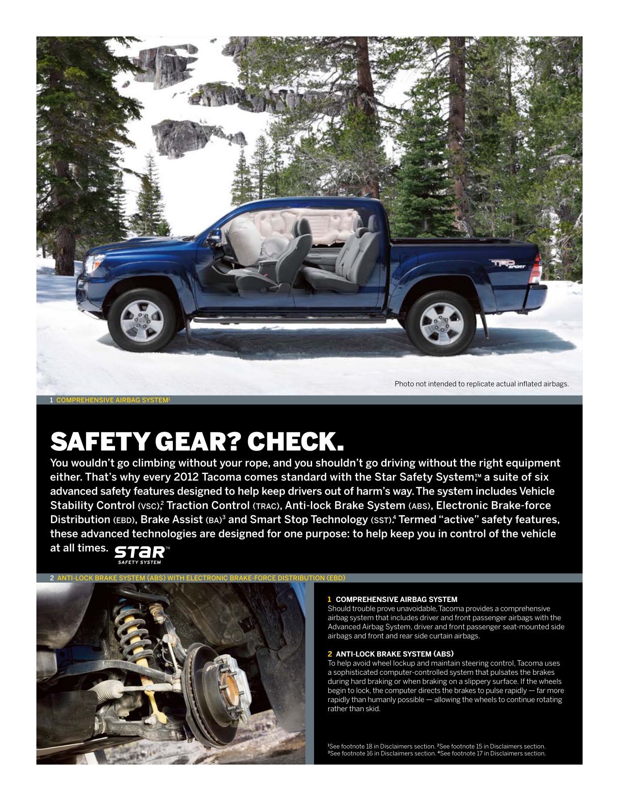 2012 Toyota Tacoma Brochure Page 12